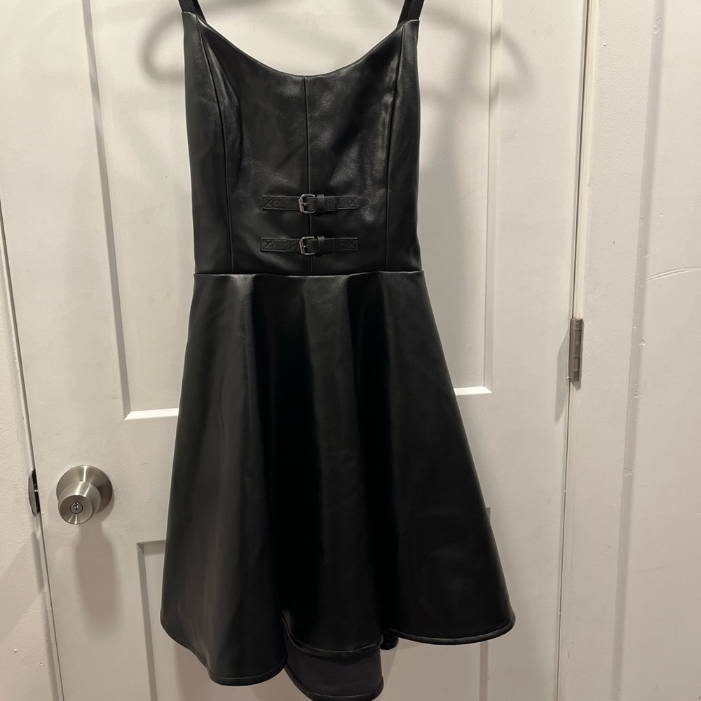 Blackmilk Rave Pirate Buckled Strappy Dress